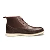 Winter Suede Men High-Top Designer Boots Lace-up Läder Australien Mens Martin Boots Espadrilles Business Bröllopskor med låda