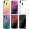 Custodia in vetro temperato liscio a colori sfumati ultra sottile per ASUS Zenfone Max Pro M2 ZB631KL Zenfone Max Pro M1 ZB601KL