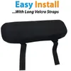2st Stolle Armest Pads Stol täcker ultralat mjuk minnesskum ELBOW Pillow Support Universal Fit for Home eller Office Chairs Elbows Re273N