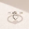 Großhandel-romantische Persönlichkeitsring Luxusdesigner Schmuck P 925 Sterling Silver Ladies Ring mit Original Box4591894