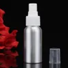 Verpakkingsflessen 1x 30/50/100/120/150/250 ml Spray Atomiser Ravulbare fles Aluminium Metaal Lege mistpomp Verstuiver Cosmetische containers1