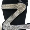2020 Nova Primavera-Verão Sandals Mulheres Brilhante Casual diamante Viagem Outdoor Flip Flop Praia Fhoes antiderrapante durável Chinelos 37-42