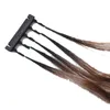 2G 100g 100 Strengen braziliaanse 6d haarverlenging 22 inch Braziliaanse europese human hair extensions