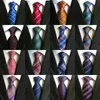 8cm Men Silk Ties Fashion Mens Neck Ties Handmade Wedding Tie Business Ties England Paisley Tie Stripes Plaids Dots Neckt2705123