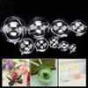 SASHES 24st DIY BAD BOMB MOLD JUL CLEAR PLAX FILLABLA BALL Ornament Bröllopsfestdekor Transparent Akryl Candy Box7308067