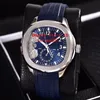 Relógios de luxo New Hight qualidade 5164A-001 Ásia Transparente máquina Miyota automática O original fivela Mens Watch Watches 43 milímetros