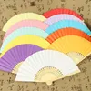 Personalized Wedding Fan Customized LOGO Hand-made Folding Fan Wedding Party Favor Gifts Giveaways For Guest LX1637