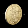 10pcs 1933 Liberty Gold Coins Craft United States of America Twenty Dollars In God We Trust Challenge Commemorative US Mint Coin2595019