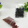 11 * 17cm 100ピースの再封鎖可能な透明ジップロックパッケージバッグ食品貯蔵パッキングジッパーバッグの高い鮮明な湿気防湿性プラスチック袋ポリポーチ