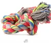 Nowa bawełniana lina dla psów zabaw dla szczeniąt bawełniane żucia trwałe pleciona kostna lina.