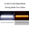 HOT Car LED DRL Turn Signal Light Strips Waterproof Daylight Running Frash Flow Tube Flexible Strip Warnning Arrow DRL Lamp 2PCS