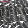 Glamourosa trama de cabelo humano virgem 2 pacotes tecer brasileiro 834 Polegada baixo peruano indiano malaio extensões de cabelo ondulado quee8849594