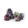 5 Styles Luminous Snake Skin Grid Wave Cobra 510 810 Thread Epoxy Resin Drip Tips Wide Bore Mouthpiece for Tank