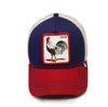 Casquette de baseball personnalisée avec personnalité de la mode de rue hip-hop, chapeau de coq animal de style à la mode de haute qualité, livraison gratuite