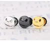 Gold Silver Black Color Cute Stud Earrings Funny pumpkin Ghost Nightmare Face Women Men Earring Jewelry Whole5495670