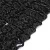 ブラジルの深い波の人間の髪の束生の未加工のインドの体の水エクステンションkinky curly wefts3201444