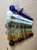 Tubulações em linha reta de vidro multi-roda colorida tubulações de água de tubos de tabaco Catcher de cinzas de vidro