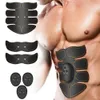 Stimolatore di addominali e braccia Muscolo Dispositivo di allenamento per muscoli addominali per allenamento fitness Palestra a casa Massaggio per braccia e gambe con cabina di ricarica USB9241378