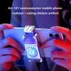 Titular portátil do ventilador do ventilador do fã do telefone móvel que joga o fã de refrigeração do refrigerador do telefone do telefone do telefone móvel para o iPhone Samsung Huawei