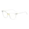 Hurtownie - Okulary Unisex Clear Obiektyw Pełna Rama Bezprzewodowa Okulary Optyczne Moda Outdoor Okulary