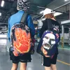 fashion kids rugzak cartoon min cosplay trend hiphop oxford doek jongens meisjes creatieve rugzak middelbare school student tas