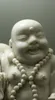 Fine Chine Dehua porcelaine blanche sculptée à la main excellente statue ancienne de Bouddha
