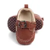 Toddler Infant Newborn First Walkers Baby Soft Sole Suede Shoes Boy Girl Shoes Moccasin-gommino Hasp Casual Sneakers 0-18M