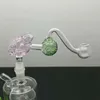 Glass Pipes Smoking blown hookah Manufacture Hand-blown bongs Classic Hot Selling Frog Football Glass Pot