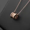 Fashion brand charm women Jewelry Pendant Necklace temperament men 18K rose Silver Gold necklace large size love necklace Valentine's Day