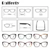 Luxury-Ralferty 2019 Lunettes de luxe légères pour femmes, monture œil de chat, lentille claire avec jambe à ressort, lunettes optiques F92171