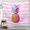 25 Stiller Ananas Serisi Duvar Halılar Dijital Baskılı Plaj Havlu Banyo Havlusu Ev Dekorasyonu Masa Örtüsü Açık Pedleri CCA11587 20pcs