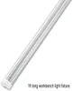 Safe Durable en forme de V LED 1FT LED de tube lumineux, plug and play, 10W 1000LM pour l'établi, la cuisine, la zone de lecture, l'usage de l'armoire