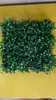 Tappeto erboso artificiale Simulazione Tappetino in plastica per erba di bosso 25 cm * 25 cm Prato verde per decorazioni di recinzione del giardino di casa