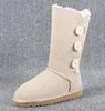 WGG – bottes hautes classiques de styliste pour femme, bottes de neige et d'hiver en cuir, de haute qualité, nouvelle collection 2020