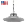 Lampe Led UFO 150W, lampe minière E27, ampoule à économie d'énergie, chapeau de paille argenté, lustre de Style industriel pour mineur