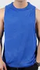 565 Summer sleeveless sports and fitness vests men loose T shirt cotton running vest trend clothing bottom outsidse wear comfortable 50