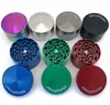 Hoogwaardige Sharpstone Grinder Herb Grinder Metalen Zinklegering Tabak Kruiden Grinder 4 Lagen 50mm Diameter 7 Kleuren Rainbow