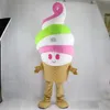 2019 High quality hot new EVA Material ice cream Mascot Costumes Cartoon Apparel Birthday party Masquerade