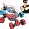 Bambini Ragazzi RC Auto Acrobazia Gesto elettrico Rilevamento Controllo remoto Deformazione Musica Side ing Car Drift Racing Quattro ruote motrici C3971888