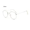 Luxury 2019 New Brand Designer Woman Glasses Optical Frame Metal Round Glasses Frame Clear HD lens Eyeware Black Silver Gold Eye 5488982