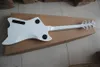 Factory Custom White Body 2 Pickups E-Gitarre mit Chrom-Hardware, Palisander-Griffbrett, kann individuell angepasst werden