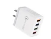 4 USB Laddare 5V 3A Travel Adapter Portable Wall Charger EU / US för iPhone X 11 Samsung S10 Android Factory Outlet