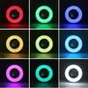 Smart E27 LED RGB Music Bulb Wireless Bluetooth Speaker Music Playing Audio Lámpara de luz regulable con 24 teclas de control remoto