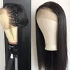 HD transparante kant sluiting pruik 13x4 veters voor menselijk haar pruiken voor vrouwen rechte rechte 360lace frontale diva1