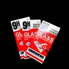Tomma detaljhandelspaketlådor Förpackning för Premium Tempered Glass Skärmskydd till iPhone XR XS Max X 8 Plus Samsung S6