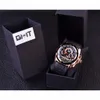 Формирование многофункционального турбиллинского календаря показ моды Men Men Sport Watches Rose Golden Watch Men Luxury Brand Automatic Watch245V