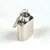 Mini portátil Hip Flasks Keychain 1oz Garrafa de óleo de aço inoxidável Uísque Licor Álcool Bolso Hip Flask Flagon Garrafa de óleo Chave Ring7094729