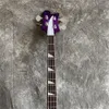 Export Factory Quality Purple 4 String Rikenbaker Elektro -Bass Guitarra Alle Color Guitars Guitarra6540497