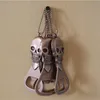 Halloween-partij gunst schedel bierfles opener metalen gift vintage koper halloween partij gast geschenkdoos horror hanger