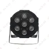 LED PAR LIGHT 54X3W DJ PAR LED 54 * 3W-lampor R12, G18, B18, W6 Tvätt Disco Light DMX Controller Effekt för små Paty KTV